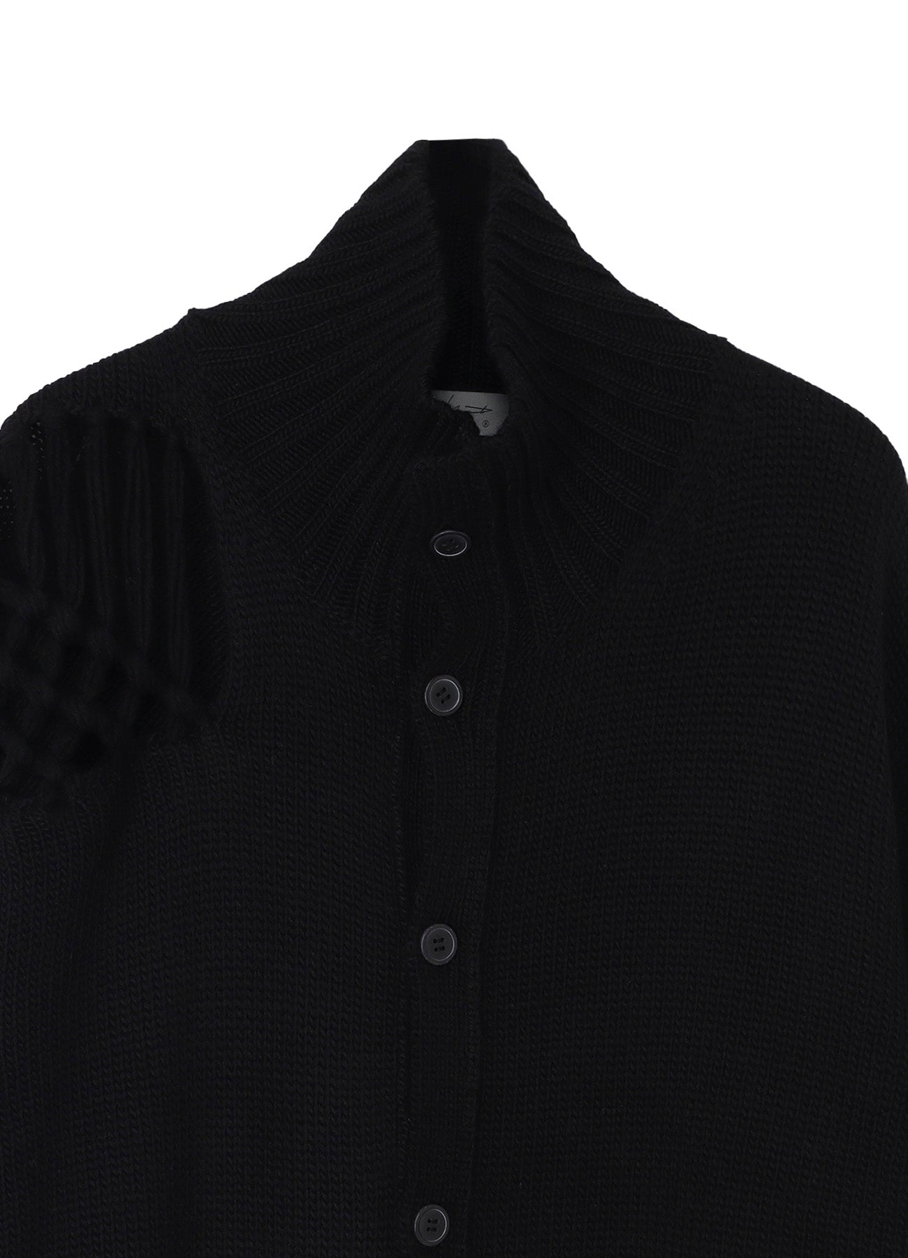 STITCHING MACRAME TURTLE CARDIGAN