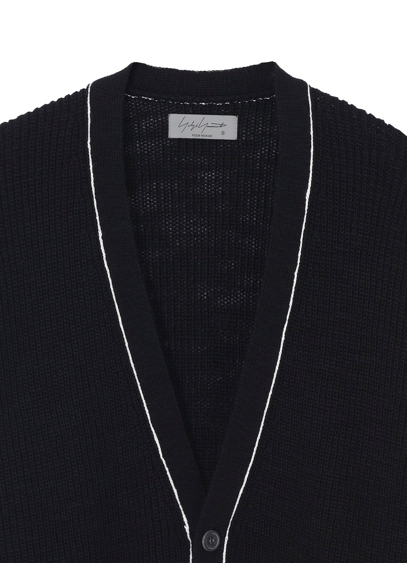 HALF CARDIGAN SLIT DETAIL V NECK CARDIGAN
