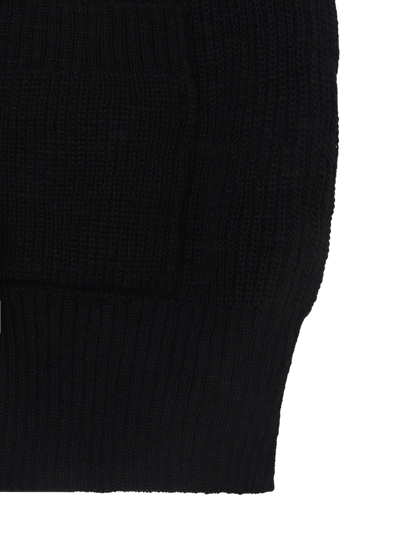 HALF CARDIGAN SLIT DETAIL V NECK CARDIGAN