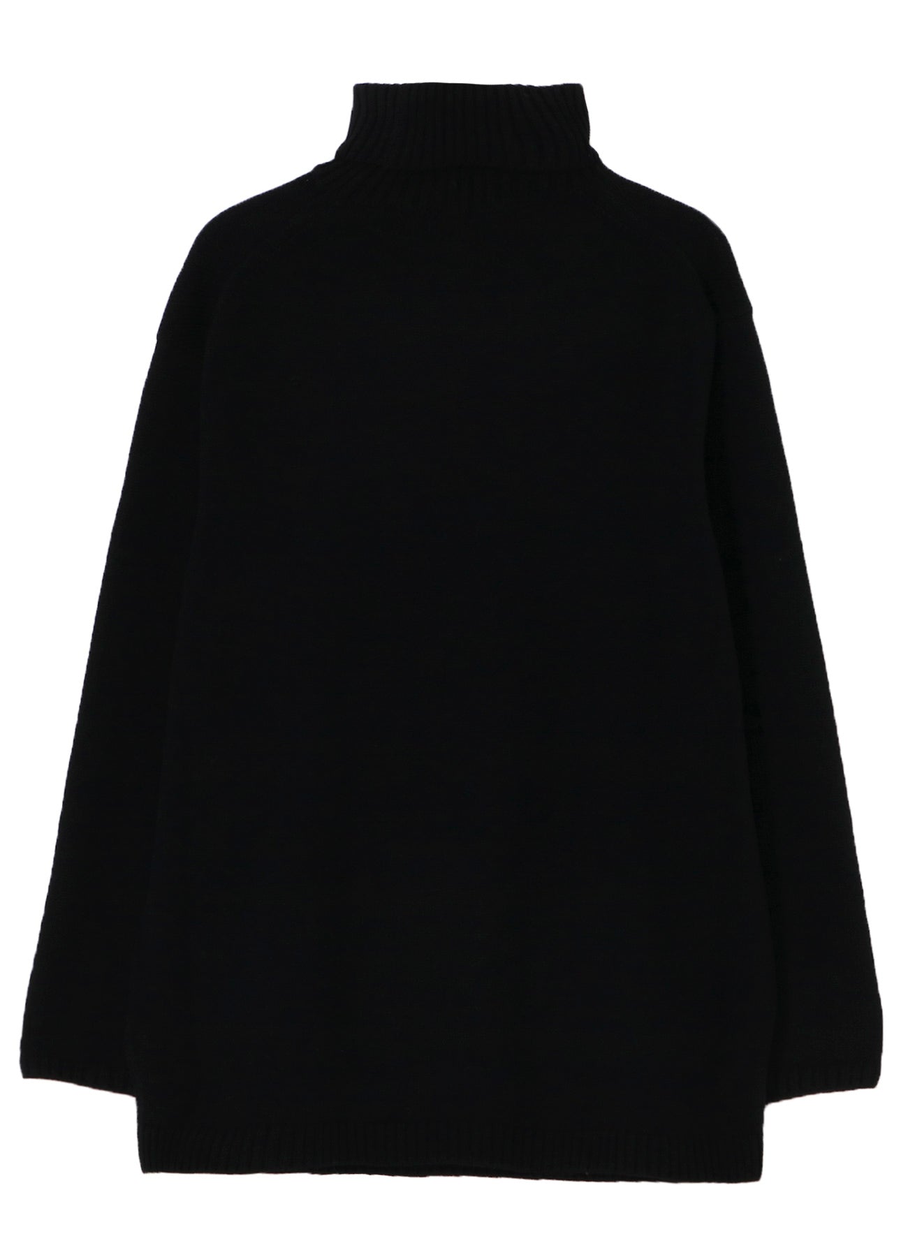 FLOWER DESIGNED TURTLE NECK KNIT