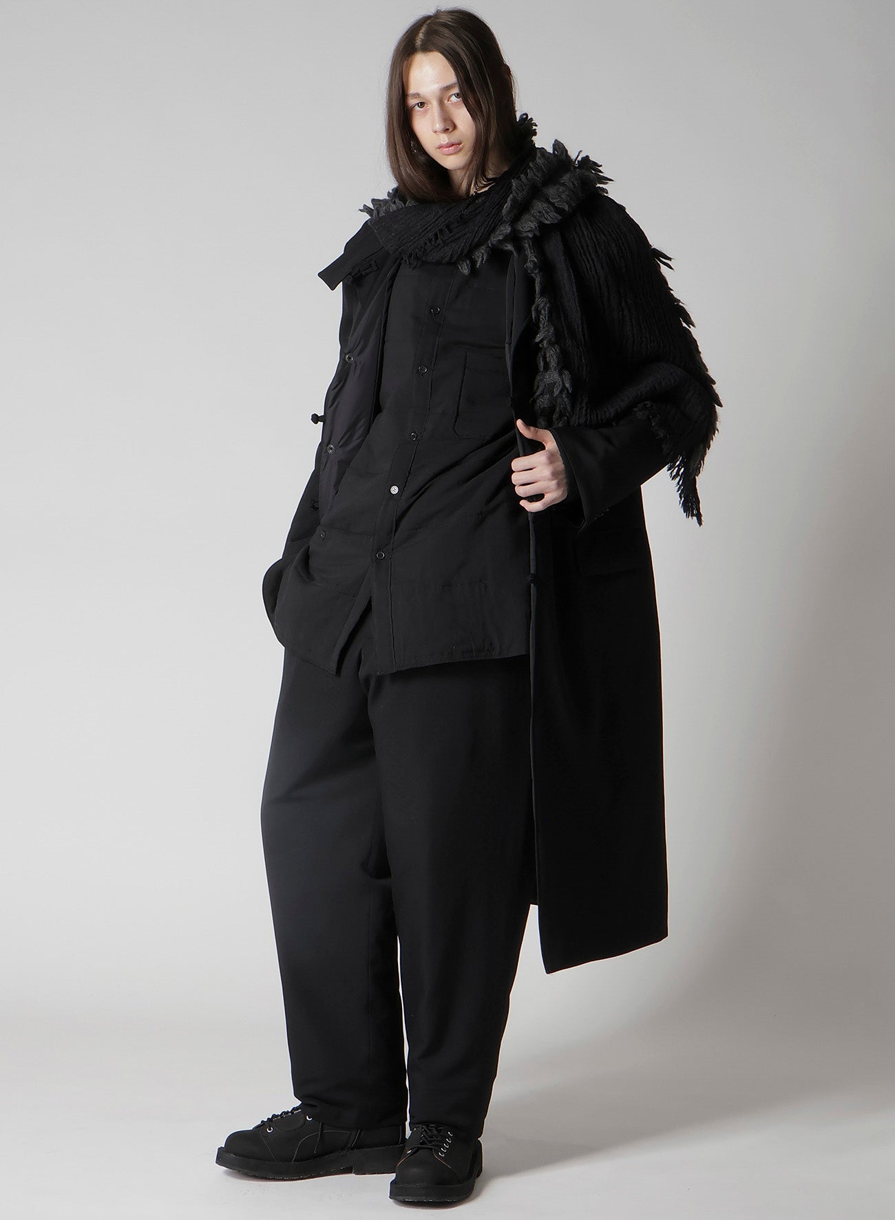 W FLAT/W SLUB WILLOW SCARF