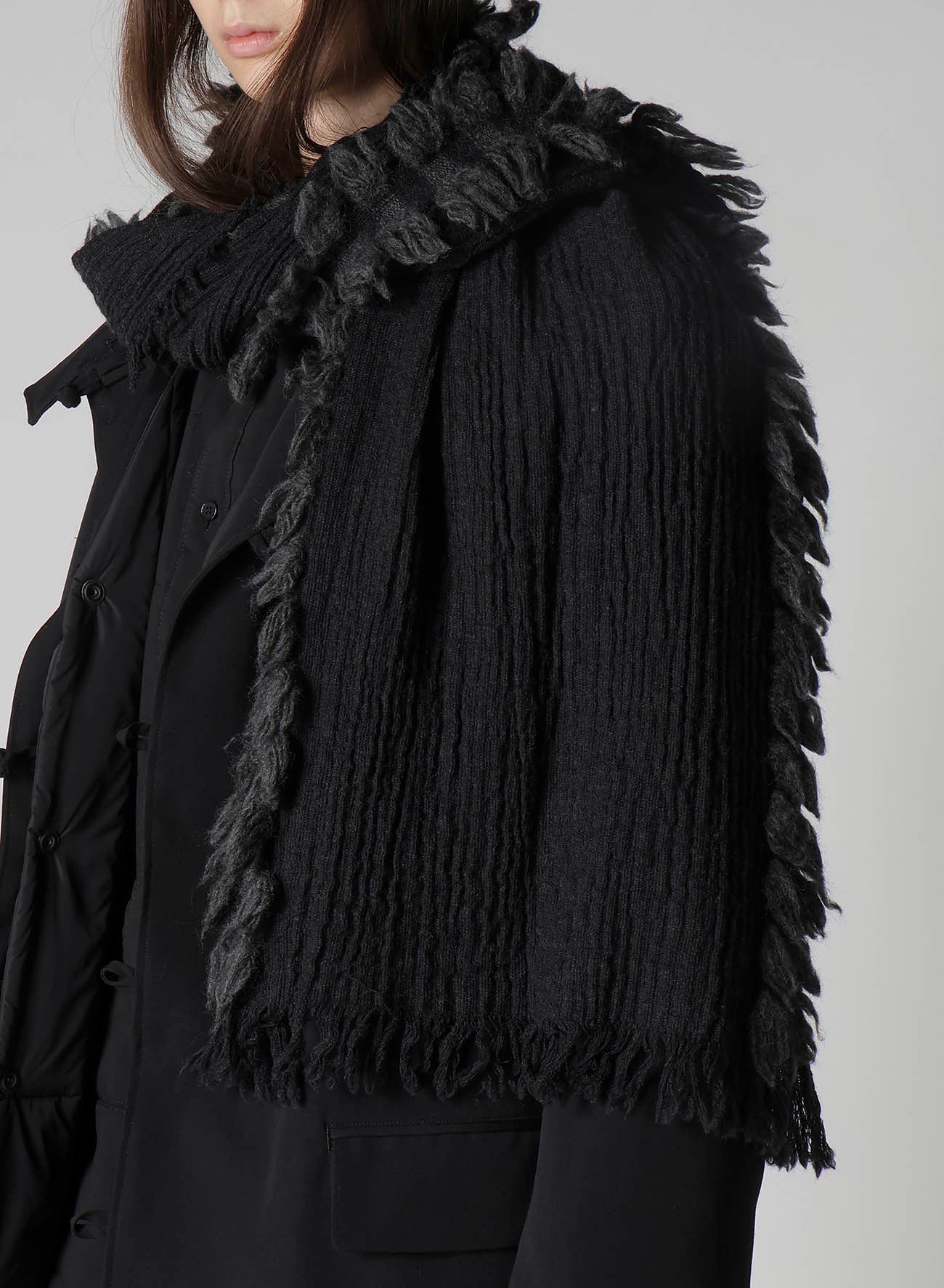 W FLAT/W SLUB WILLOW SCARF