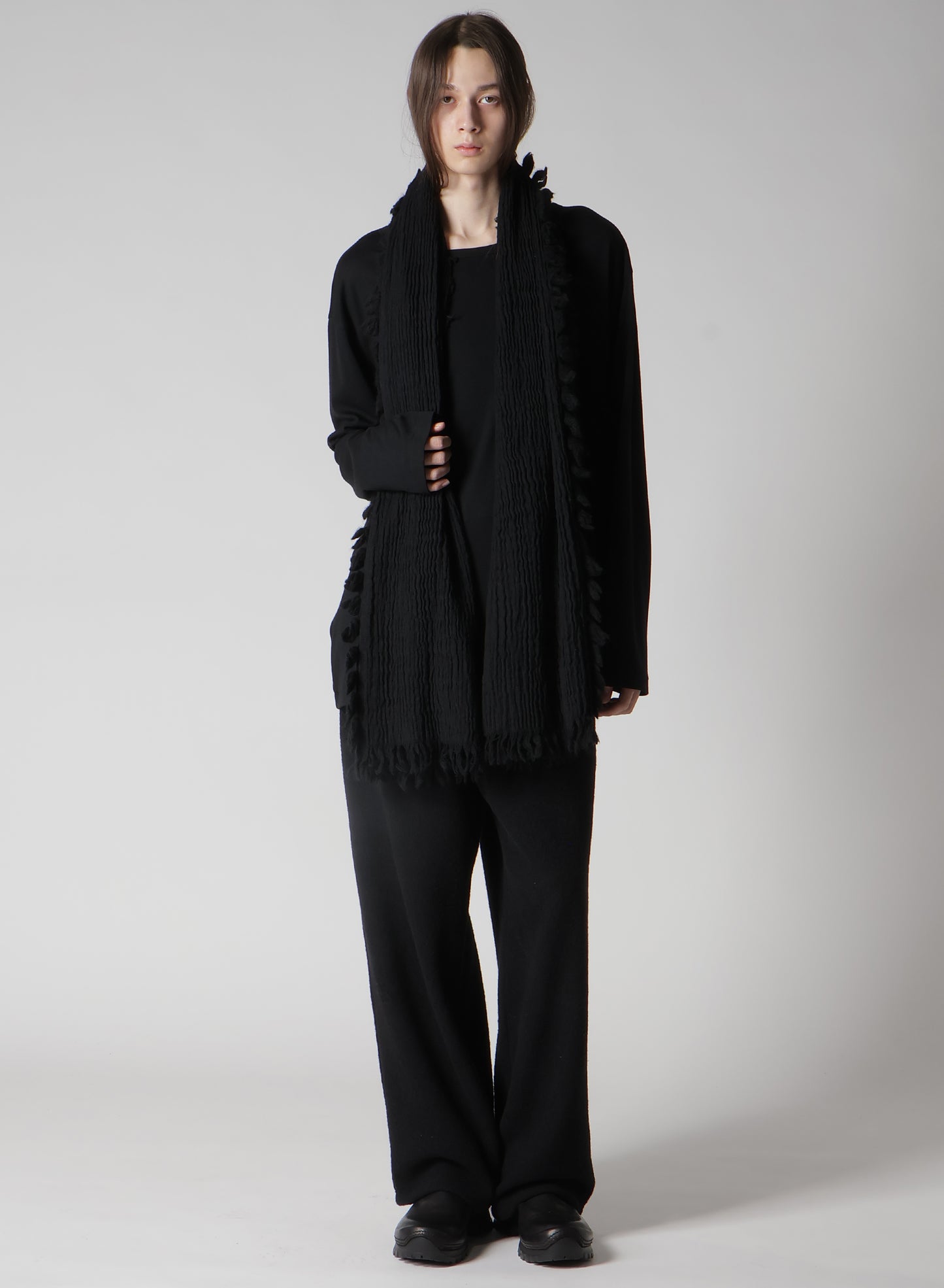 W FLAT/W SLUB WILLOW SCARF