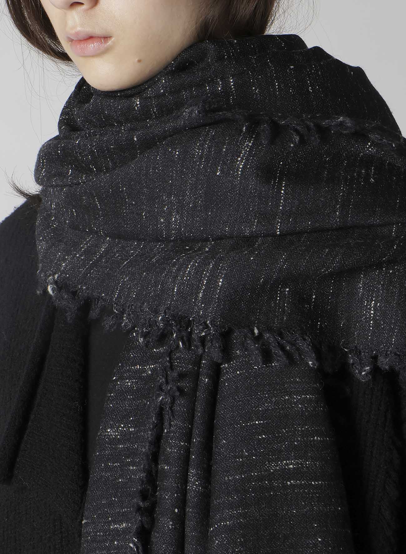 W/DIAMOND JQ YAK WOOL SCARF