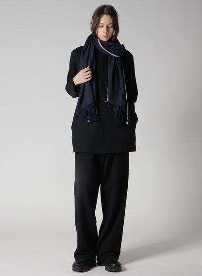 KHADI COTTON TWILL SELVEDGE STOLE