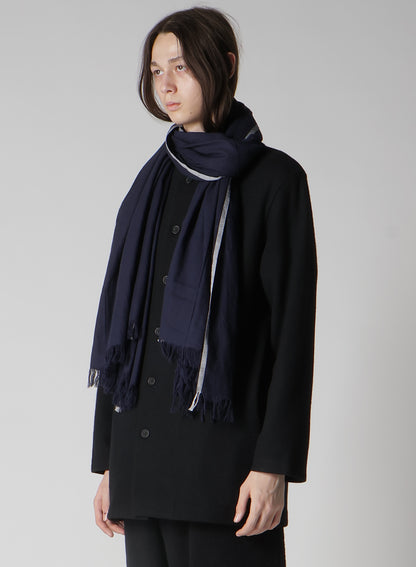 KHADI COTTON TWILL SELVEDGE STOLE