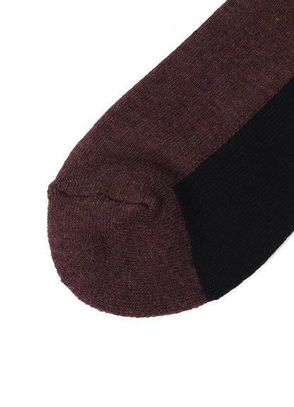 C/AC RIBBED PILE RIBBED SOCKS