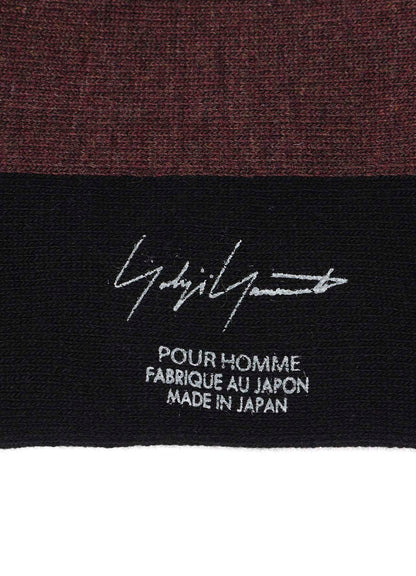 C/AC RIBBED PILE RIBBED SOCKS