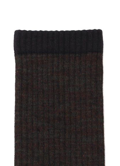 C/AC RIBBED PILE RIBBED SOCKS