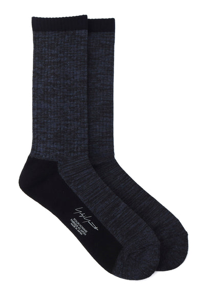C/AC RIBBED PILE RIBBED SOCKS