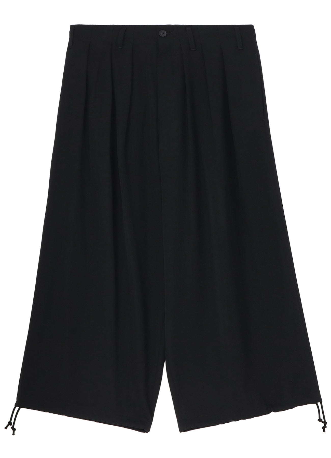 WOOL GABARDINE THIN BALLOON PANTS
