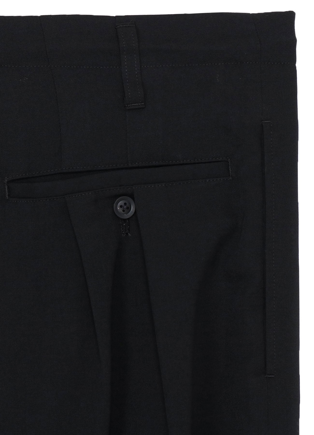 WOOL GABARDINE THIN BALLOON PANTS