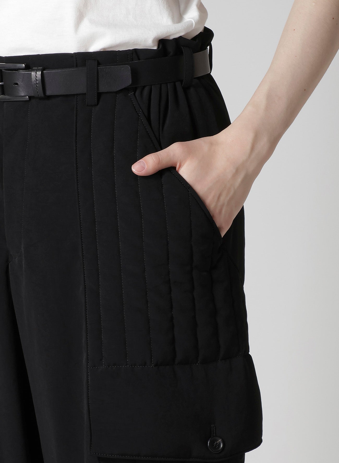 Ta TUXEDO OUT POCKET PADDED PANTS