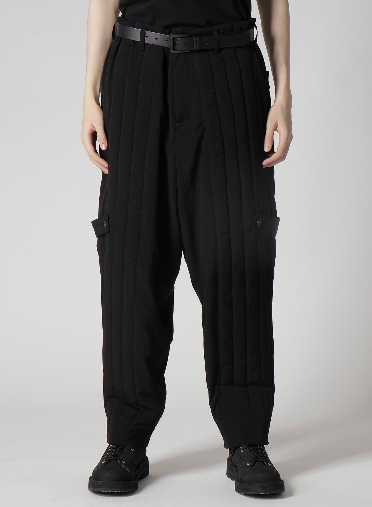 Ta TUXEDO TAB DETAIL PADDED PANTS