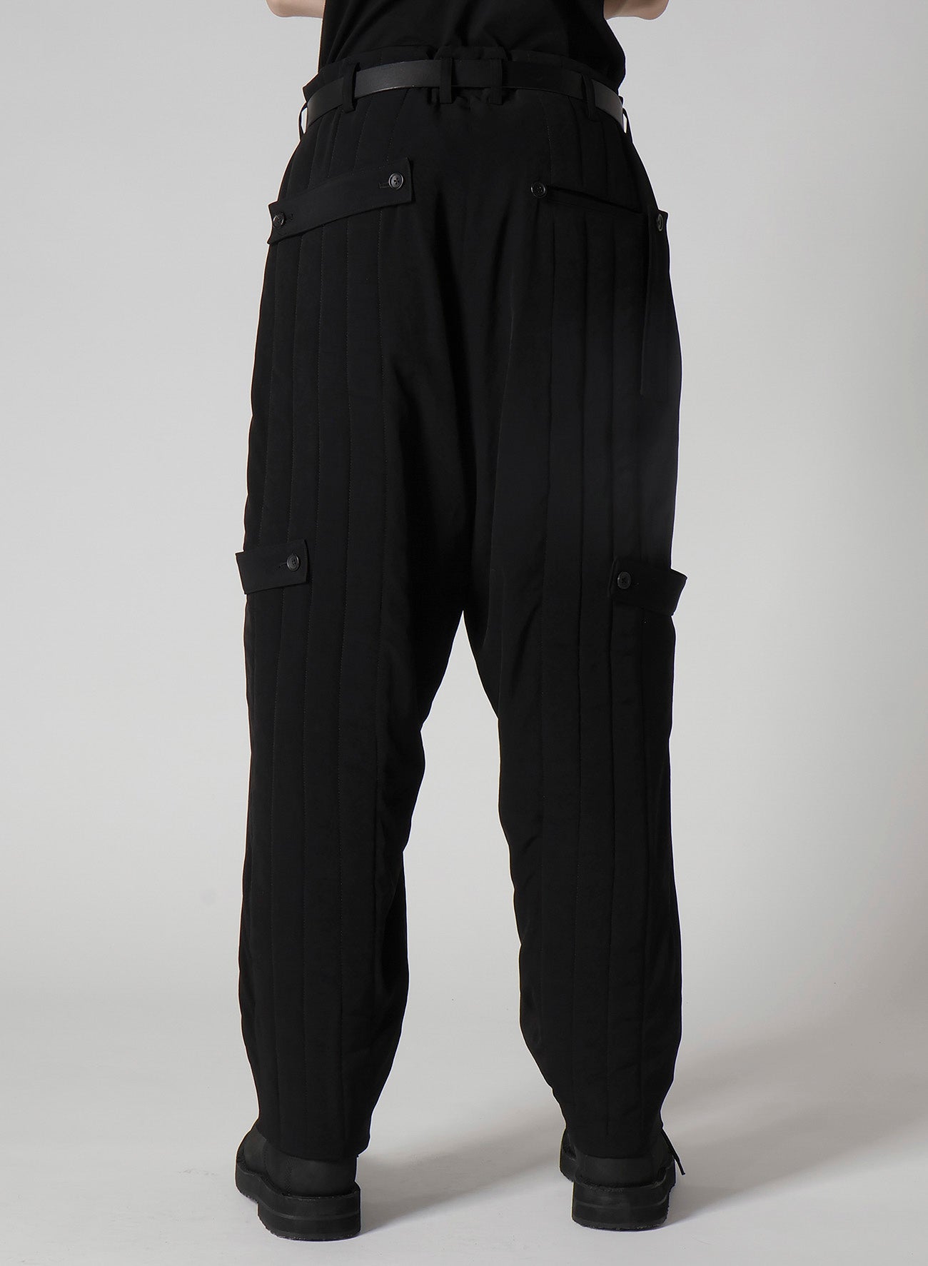 Ta TUXEDO TAB DETAIL PADDED PANTS