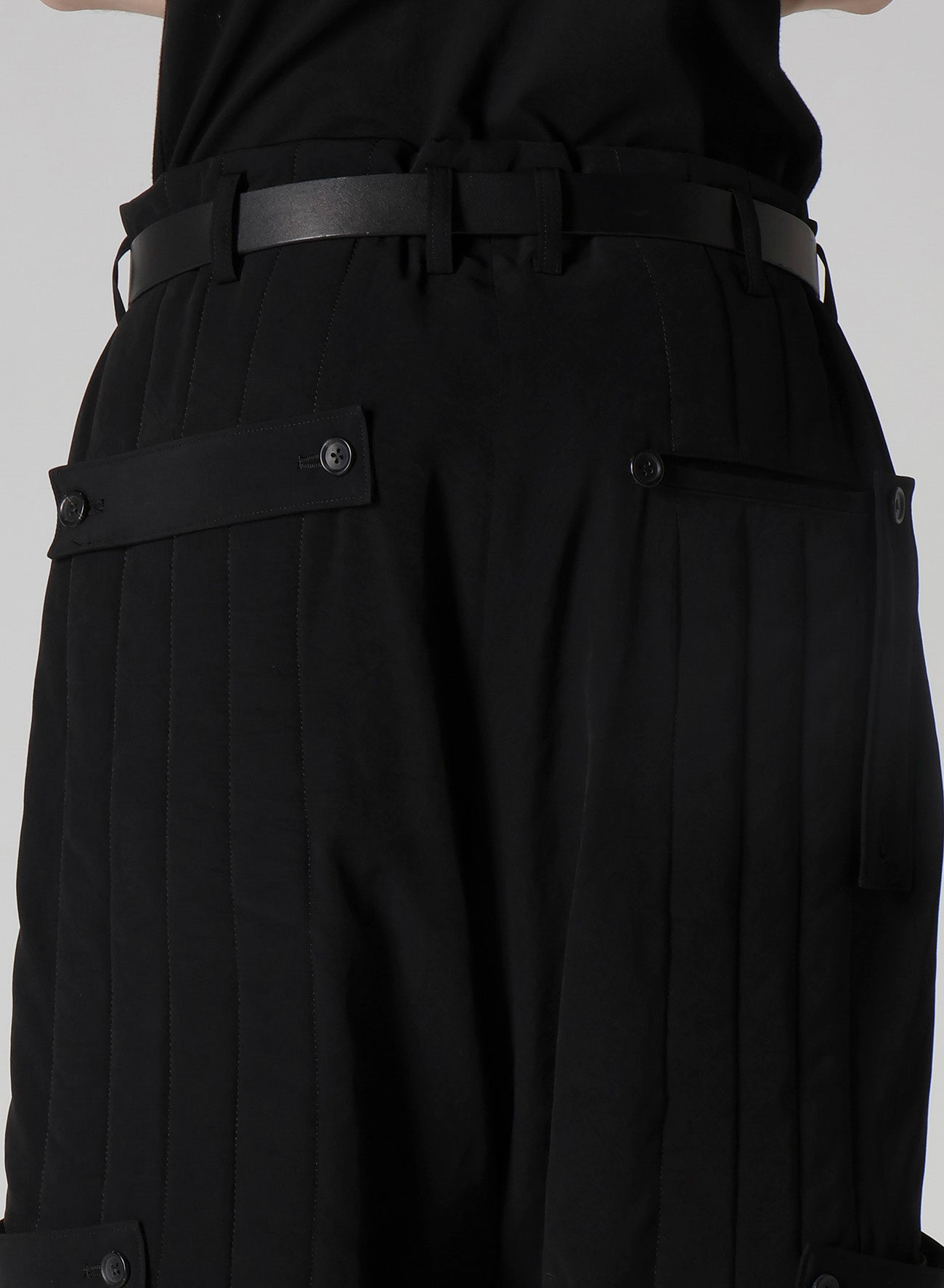 Ta TUXEDO TAB DETAIL PADDED PANTS