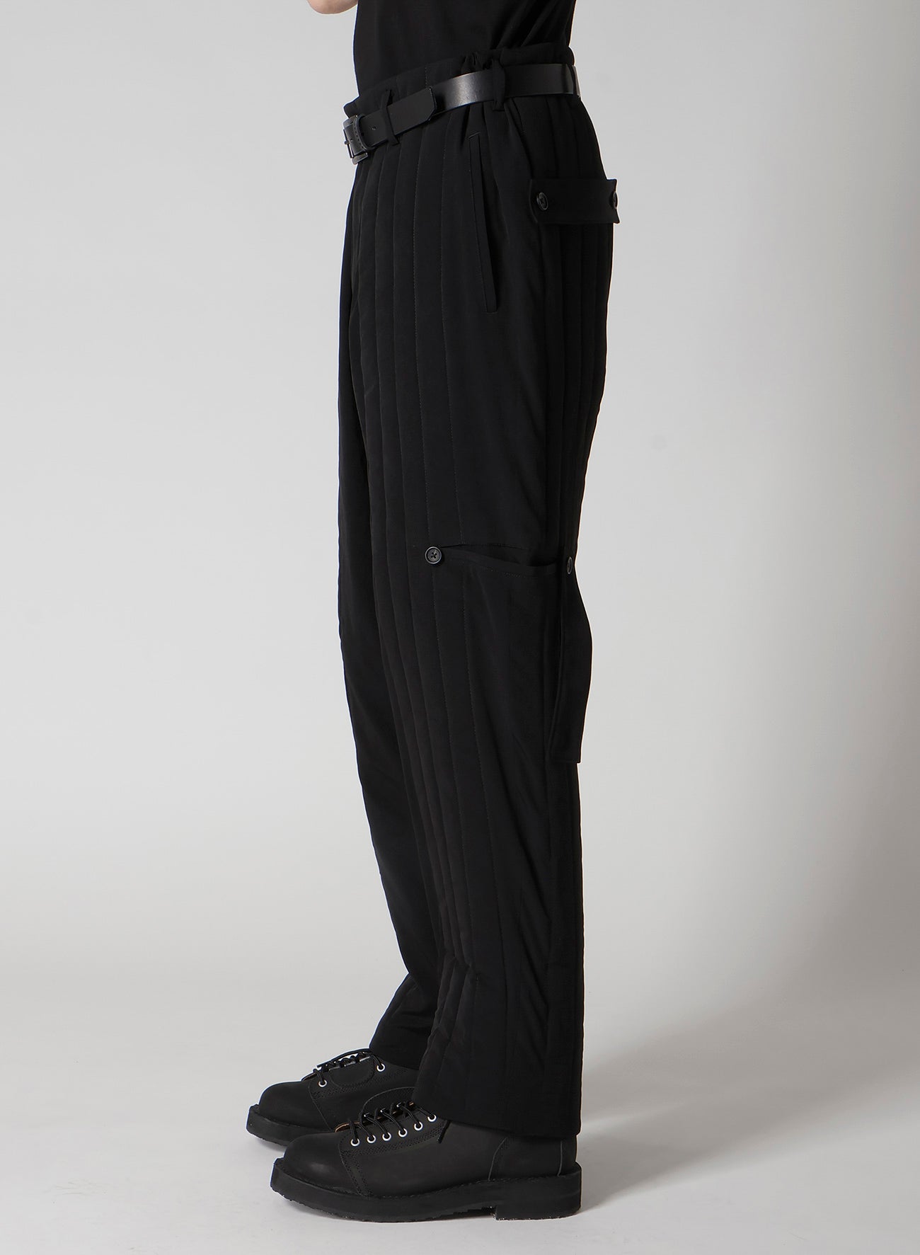 Ta TUXEDO TAB DETAIL PADDED PANTS
