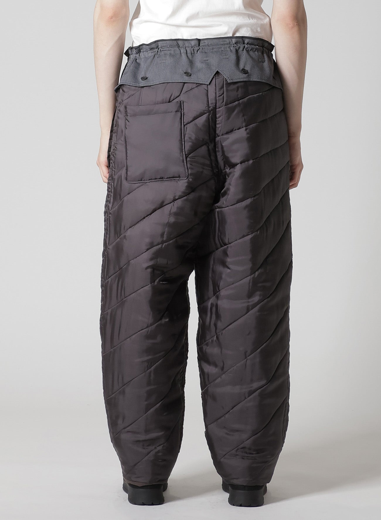 WOMAN PRINTED SIDE POCKET PANTS WITH LINER