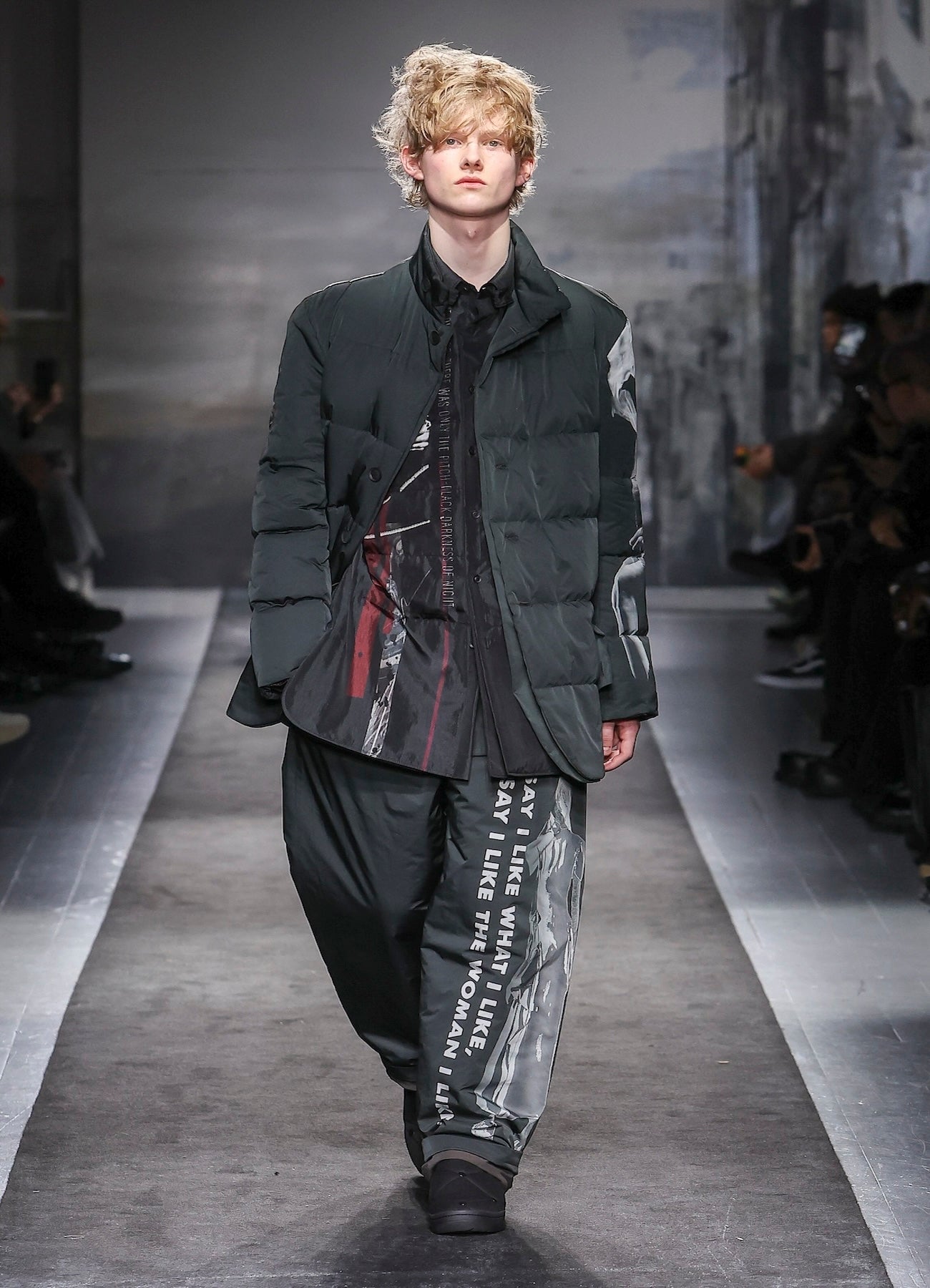WOMAN PRINTED SIDE POCKET PANTS WITH LINER