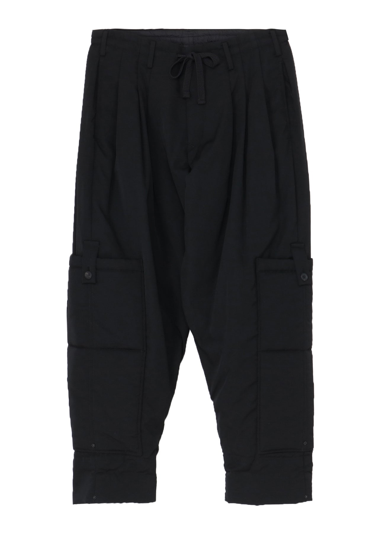 WOOL GABARDINE OUTER POCKET PANTS
