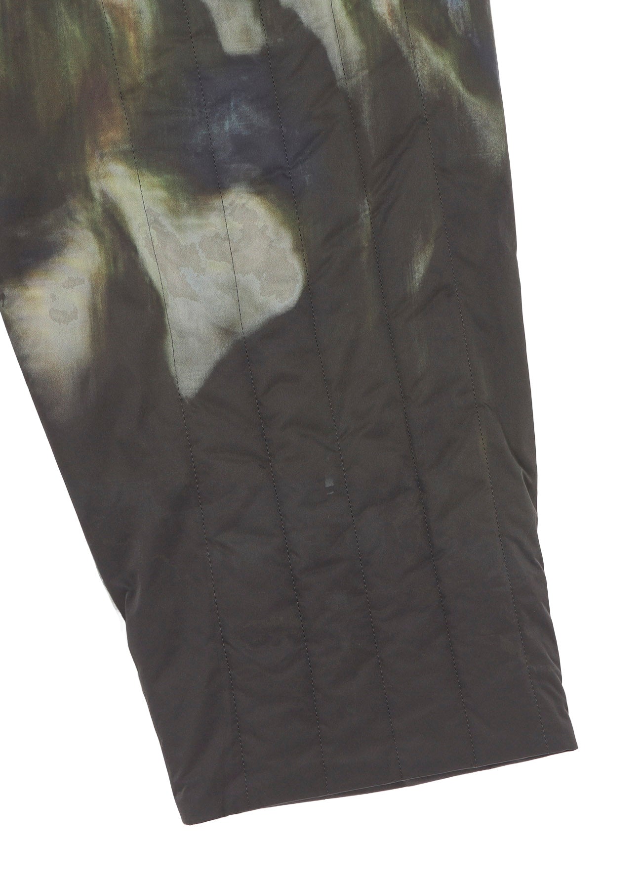 COLOR ADJUSTMENT PRINTED PADDED PANTS