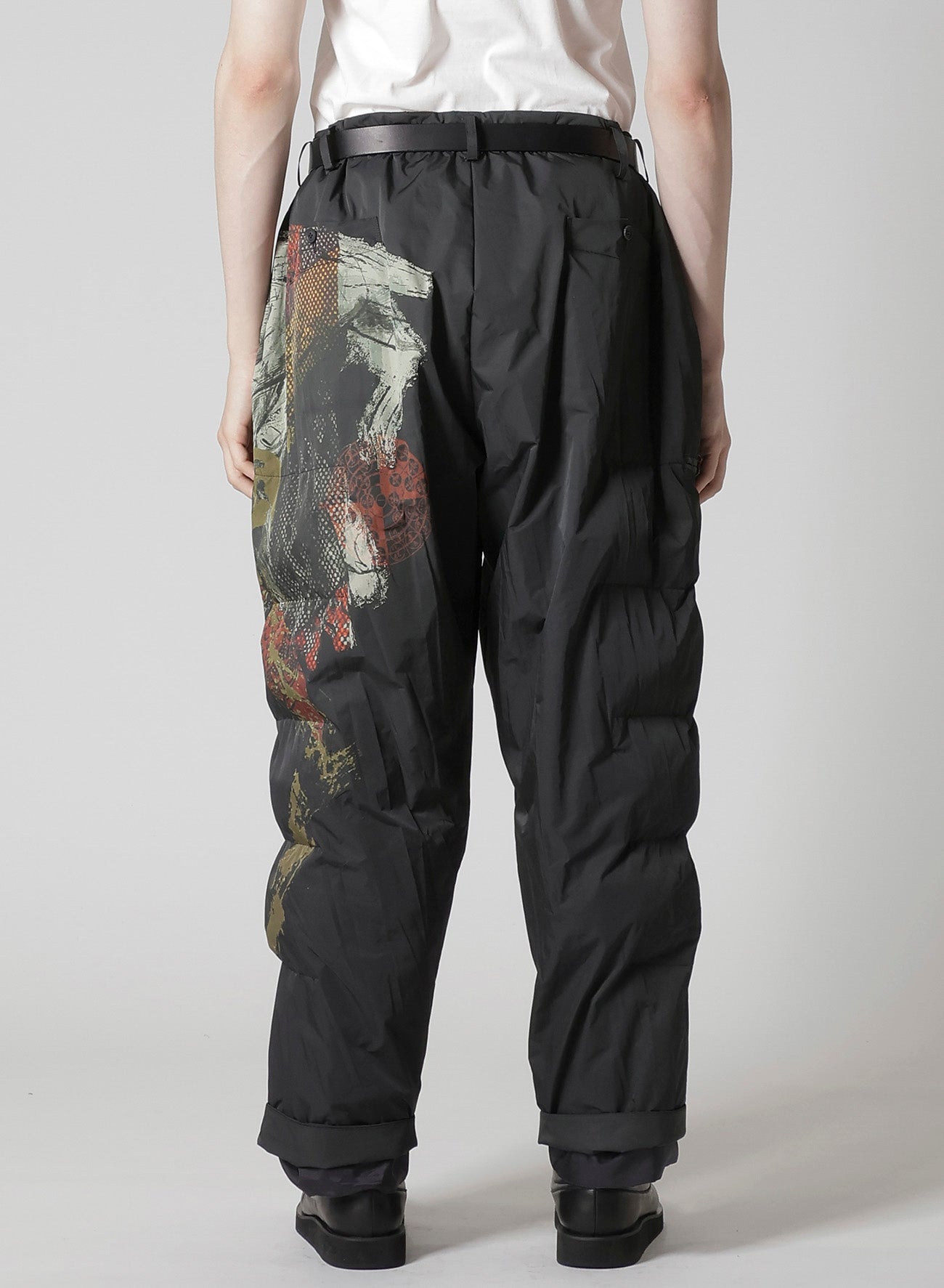 KNEE TAB PADDED PRINTED PANTS