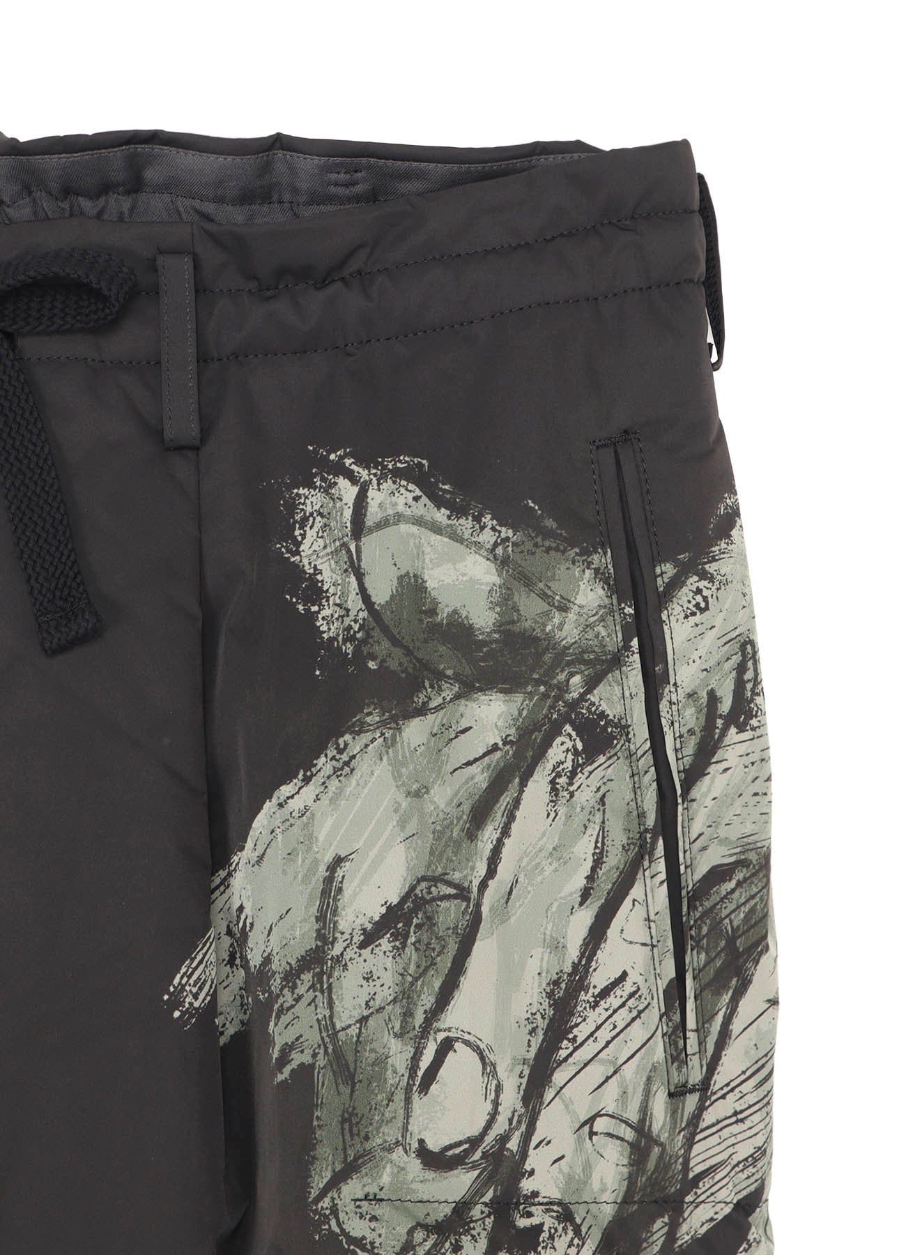 KNEE TAB PADDED PRINTED PANTS