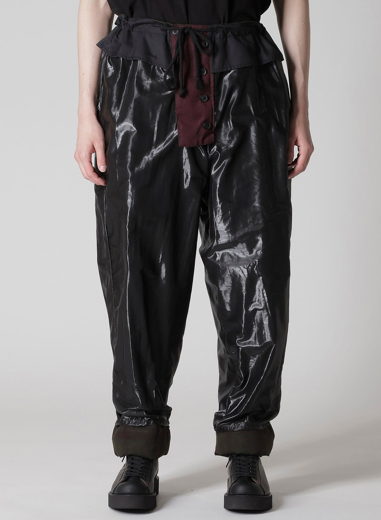 I MADRAS INK-D PLAID GUSSET PKT PANTS