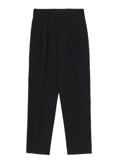 SUIT GABARDINE 2 TUCKS PANTS