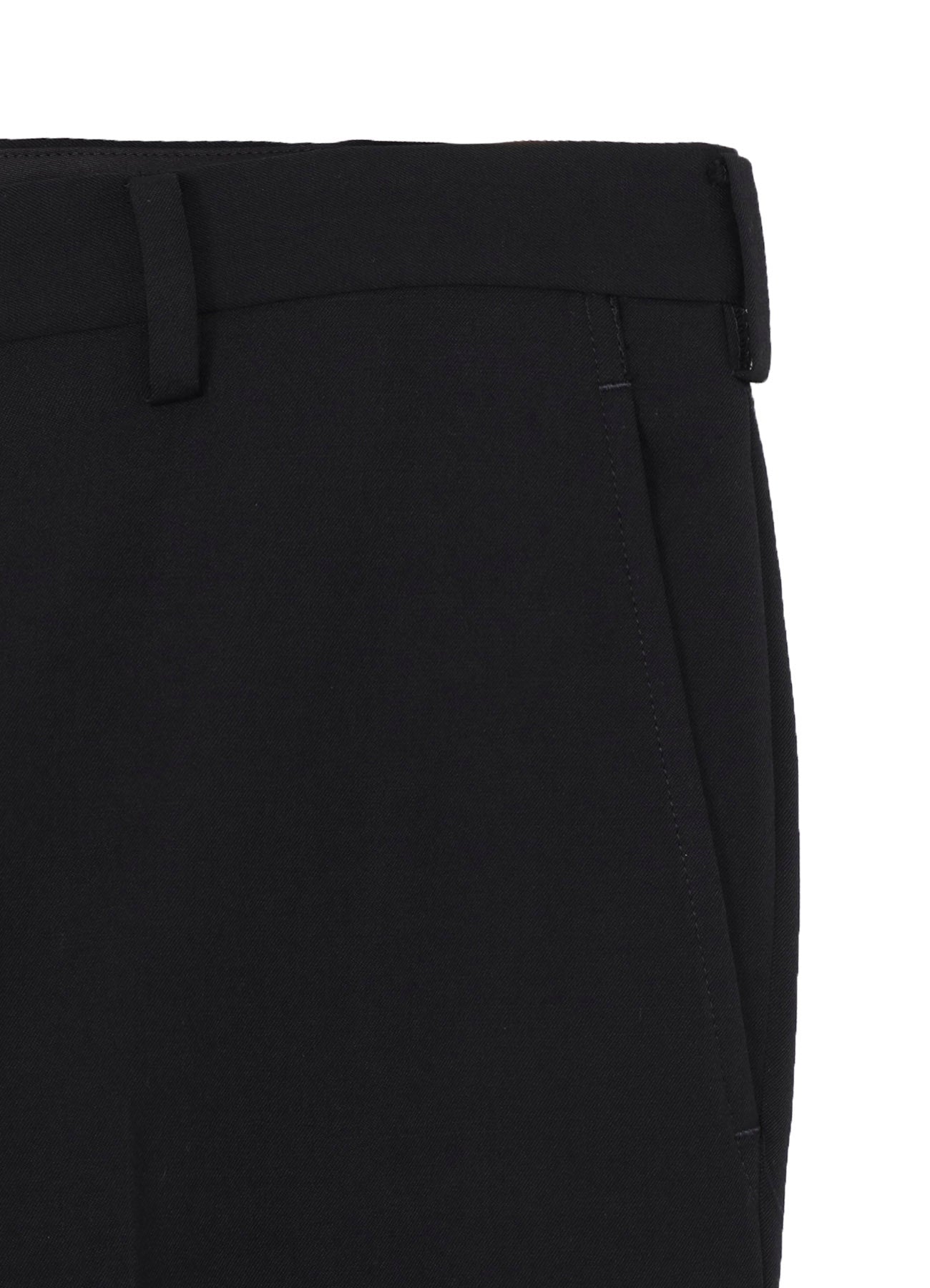 SUIT GABARDINE FLAT PANTS