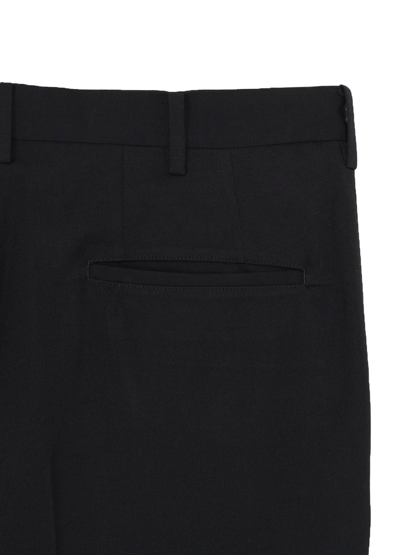 SUIT GABARDINE FLAT PANTS