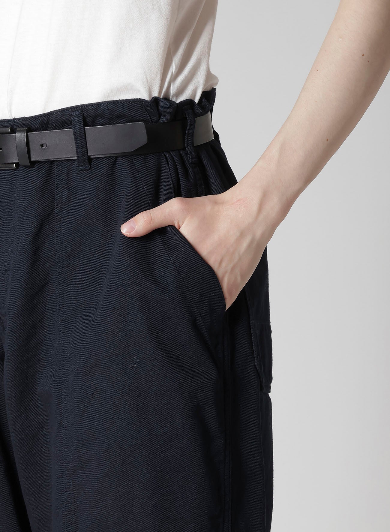 BS KATSURAGI HEM ZIP PAINTER PANTS