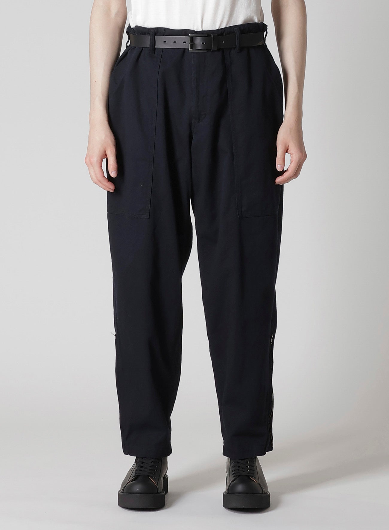 BS KATSURAGI HEM ZIP PAINTER PANTS