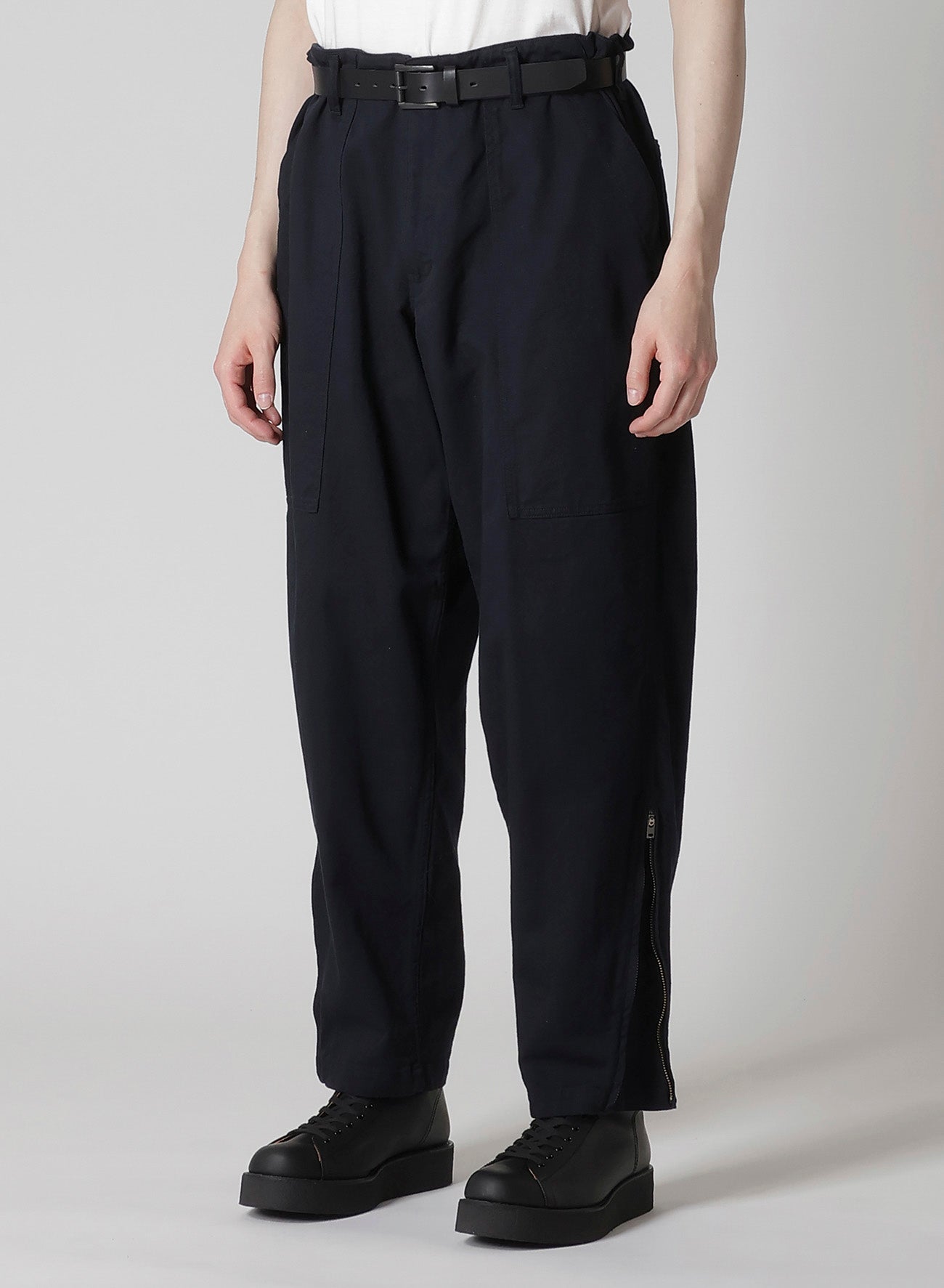BS KATSURAGI HEM ZIP PAINTER PANTS