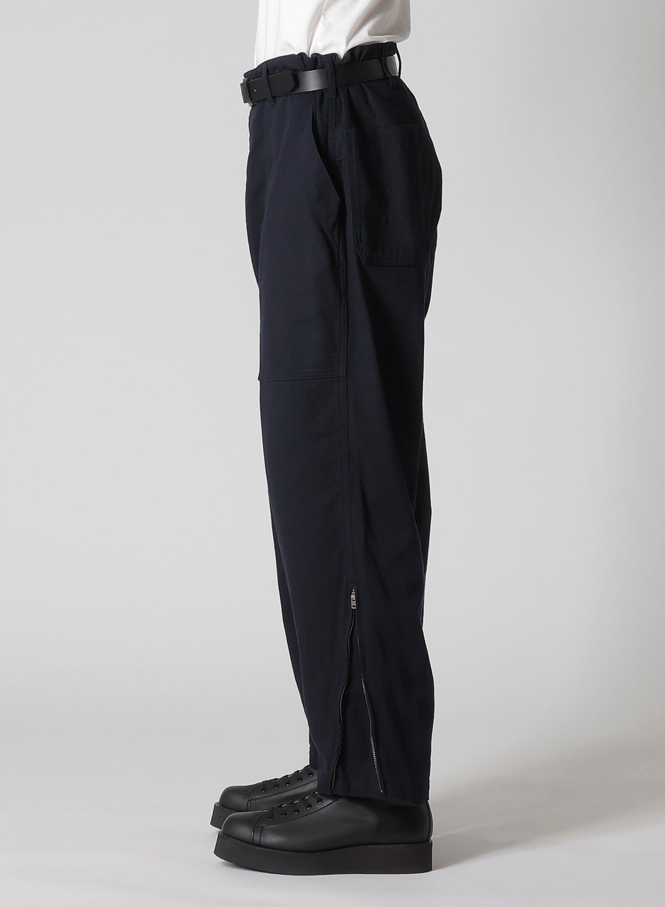 BS KATSURAGI HEM ZIP PAINTER PANTS