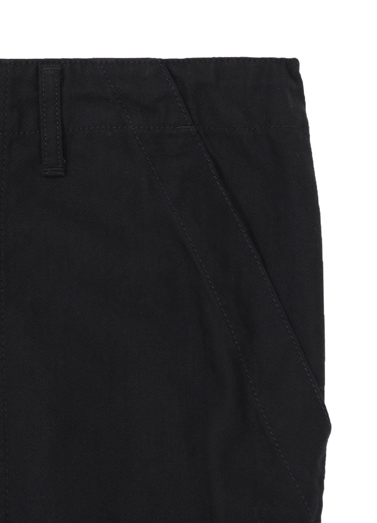 BS HERRINGBONE HEM ZIP PAINTER PANTS