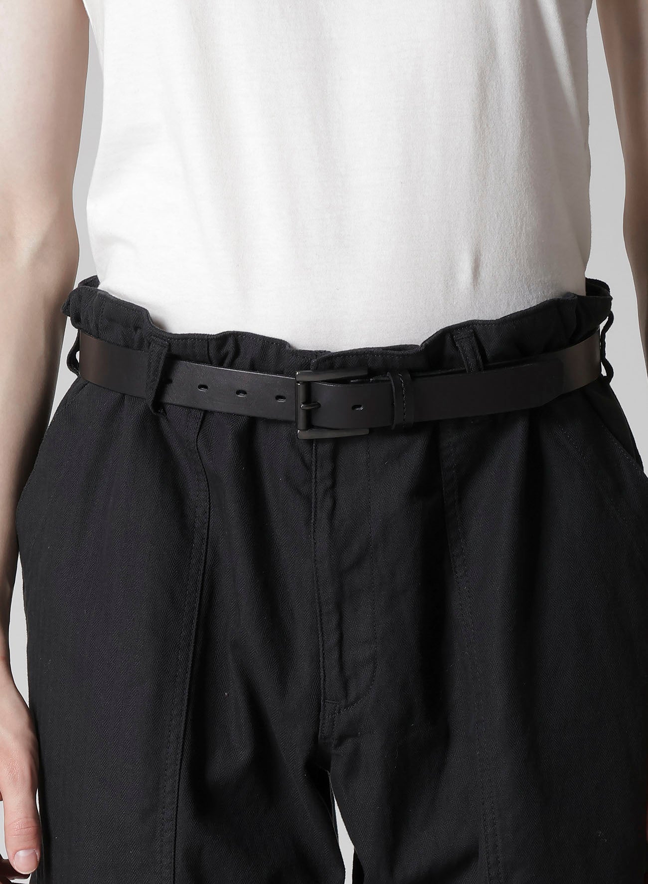 BS HERRINGBONE HEM ZIP PAINTER PANTS