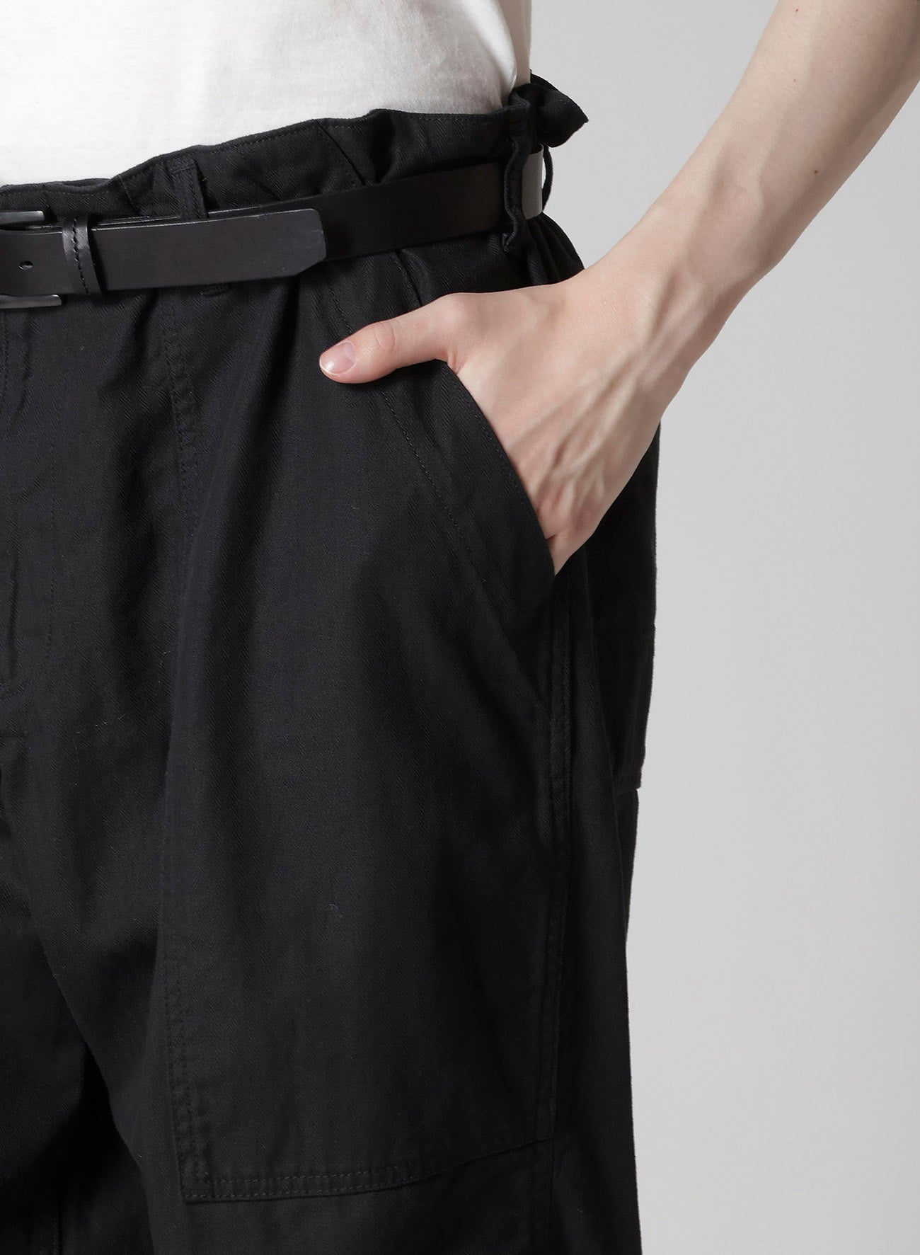 BS HERRINGBONE HEM ZIP PAINTER PANTS