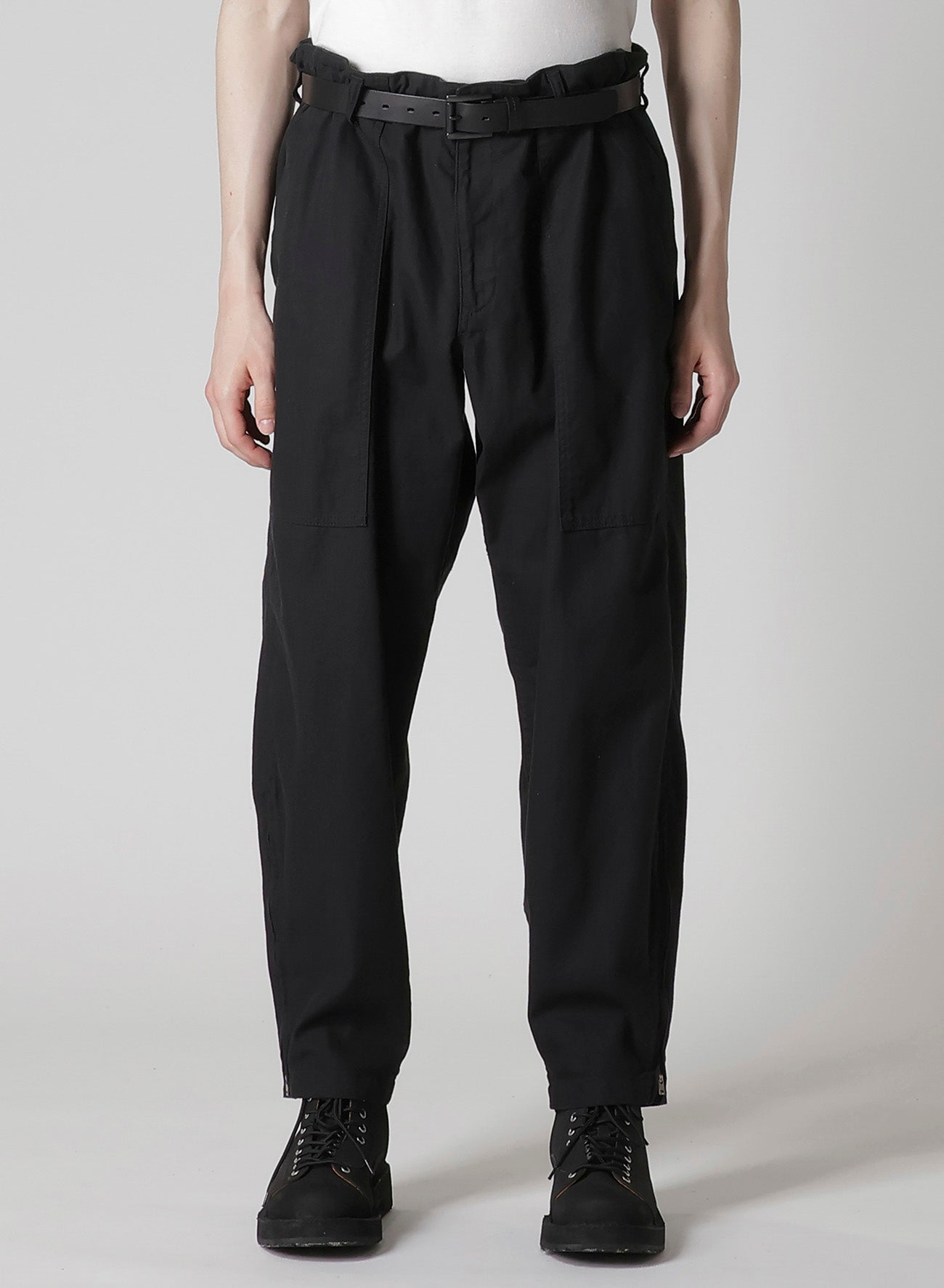 BS HERRINGBONE HEM ZIP PAINTER PANTS