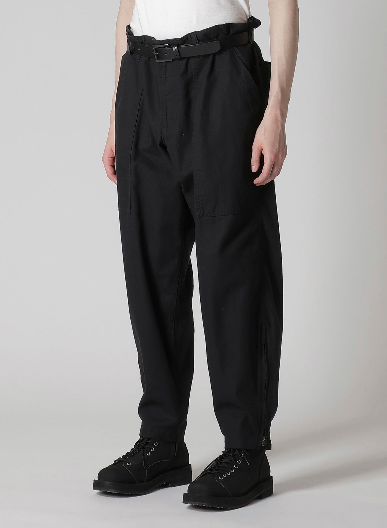 BS HERRINGBONE HEM ZIP PAINTER PANTS