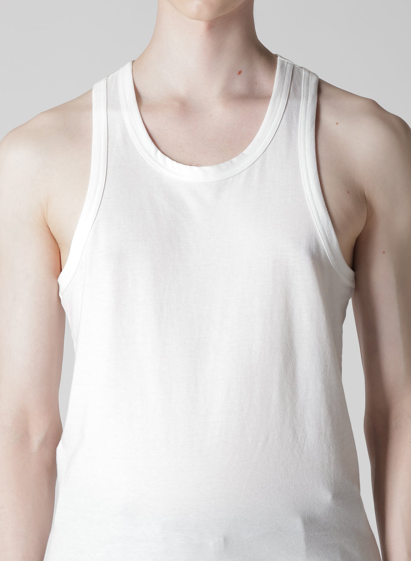 COTTON SINGLE JERSEY X TANK TOP