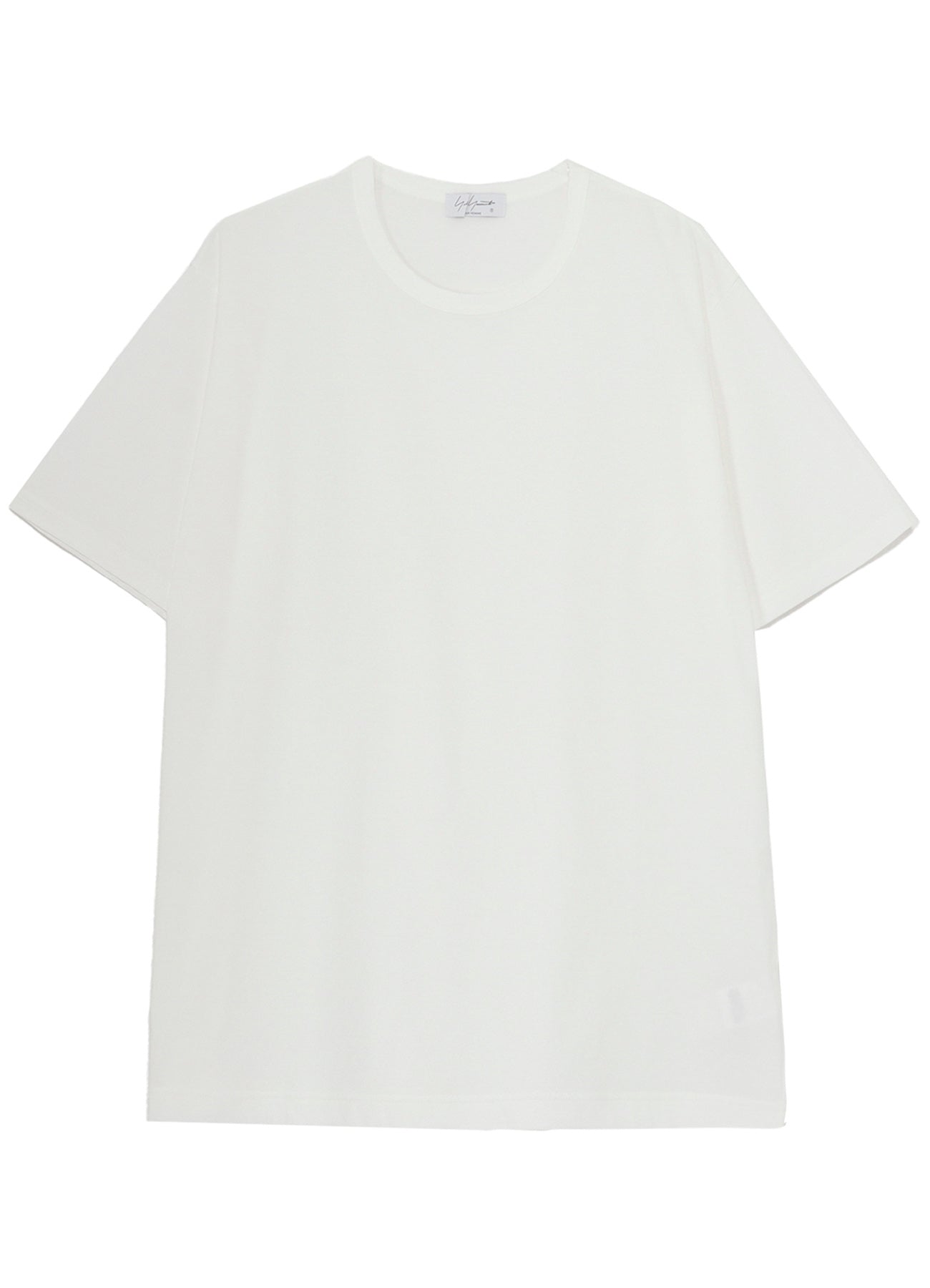 COTTON SINGLE JERSEY ROUND NECK SHORT SLV T