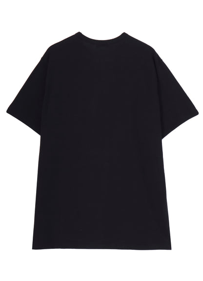 COTTON SINGLE JERSEY ROUND NECK SHORT SLV T