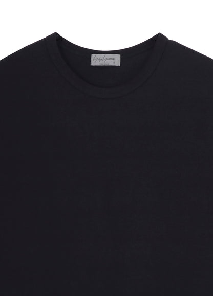 COTTON SINGLE JERSEY ROUND NECK SHORT SLV T