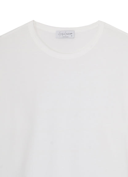 COTTON SINGLE JERSEY ROUND NECK LONG SLV T