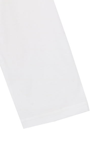 COTTON SINGLE JERSEY ROUND NECK LONG SLV T