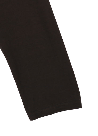 COTTON SINGLE JERSEY ROUND NECK LONG SLV T