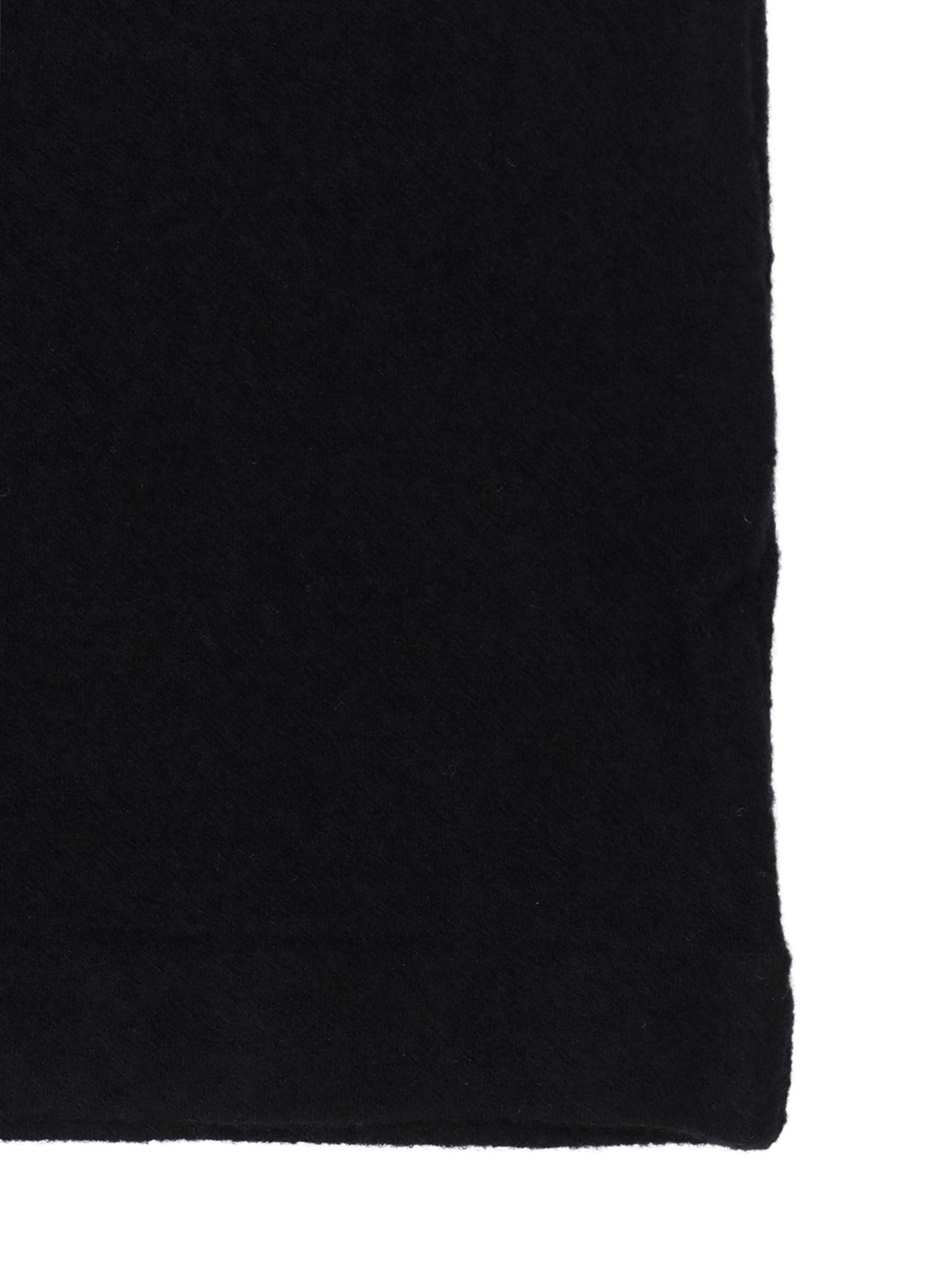 SUPER 120 WOOL SINGLE JERSEY LAYERED HIGK NECK TEE