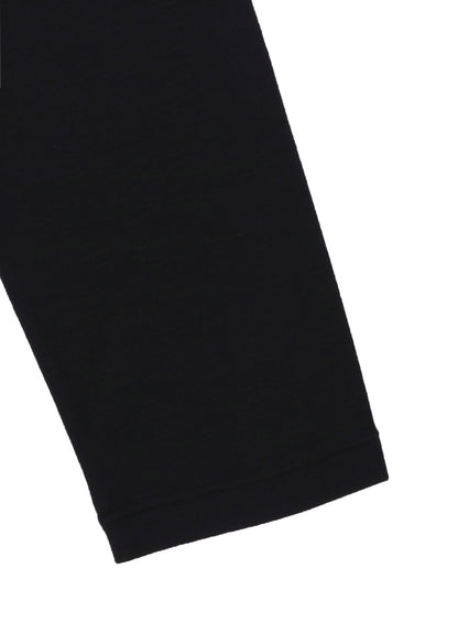 1/80 WASHABLE WOOL INTERLOCK LAYERED HIGK NECK T