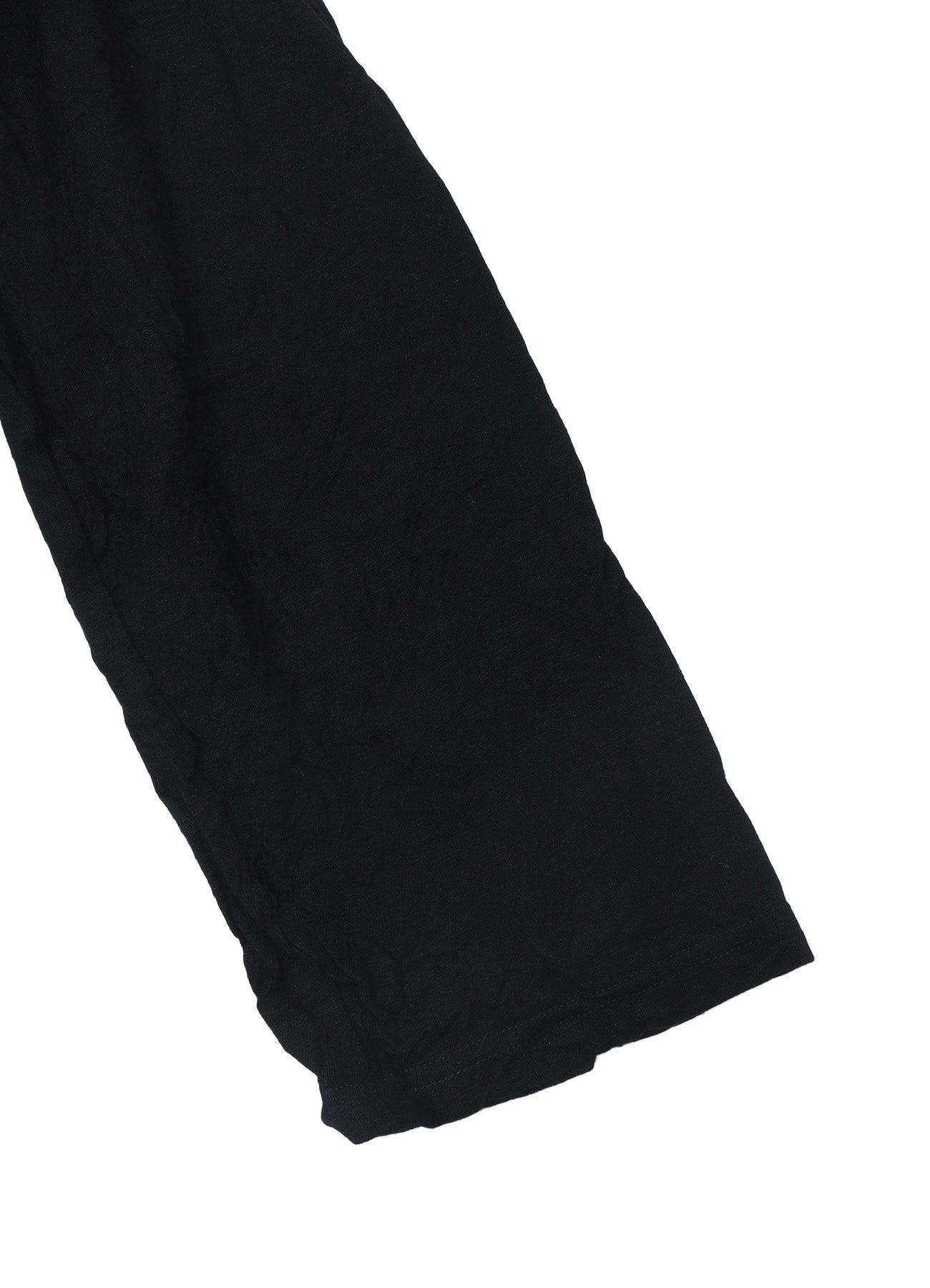 WASHABLE WOOL JERSEY ROUND NECK LONG SLV T